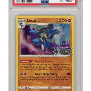 Lucario (Prerelease) SWSH186 PSA 10