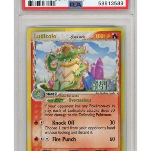 Ludicolo &delta; 6/100 Reverse Foil PSA 9