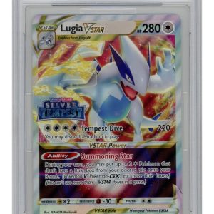 Lugia VSTAR - 139/195 - JUMBO Kort - PSA 10