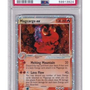 Magcargo ex 95/97 PSA 6