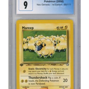 Mareep 65/111 1st Edition CGC 9