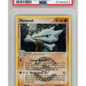 Marowak 7/112 Reverse Foil PSA 9