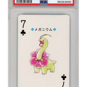 Meganium Klør 7 Silver Poker Set 154 PSA 10
