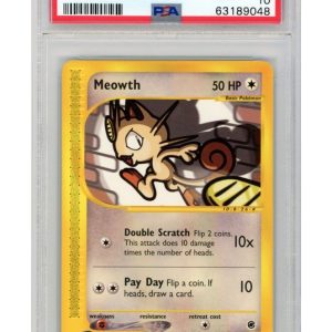 Meowth 121/165 PSA 10