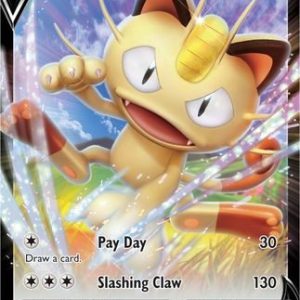 Meowth V - SWSH004 - Pokemon Sword & Shield promo