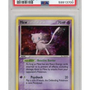 Mew Cosmos Holo 4/17 PSA 6