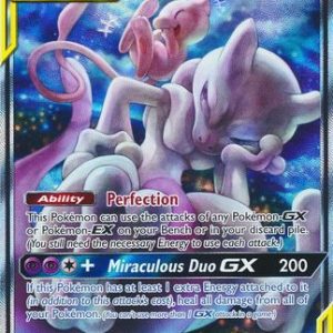 Mewtwo & Mew GX - SM191 - Pokemon Sun & Moon promo