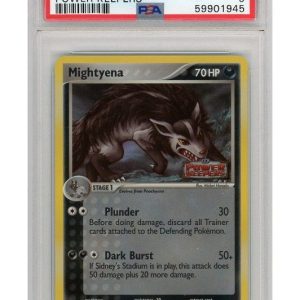 Mightyena 18/108 Reverse Foil PSA 9