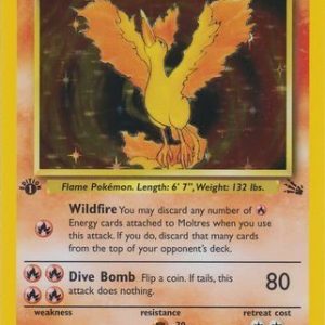 Moltres - 12/62 - 1st Edition (Holo)