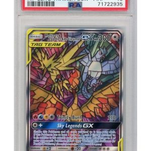 Moltres & Zapdos & Articuno GX - SM210 - PSA 10