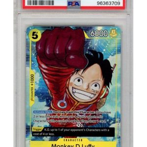 Monkey D. Luffy (Alternate Art) (One Piece) OP07-109 PSA 10