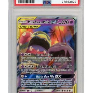 Muk & Alolan Muk GX 61/214 PSA 9