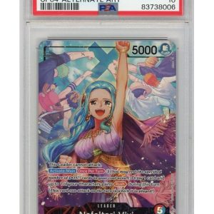 Nefeltari Vivi (Alternate Art) (One Piece) OP04-001 PSA 10