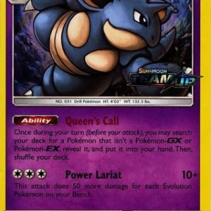 Nidoqueen - SM160 (Prerelease) - Pokemon Sun & Moon promo