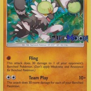 Passimian - SM12 (Prerelease) - Pokemon Sun & Moon promo