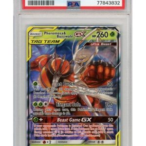 Pheromosa & Buzzwole GX 1/214 PSA 10