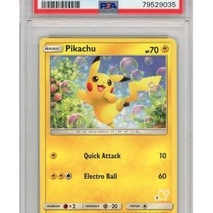 Pikachu Battle Academy Pikachu Deck #2 19/68 PSA 9