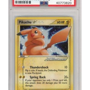 Pikachu * (Goldstar) 104/110 PSA 9