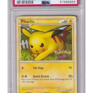 Pikachu Pokemon Day Stamp 78/123 PSA 8