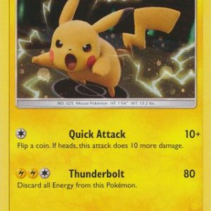 Pikachu - SM227 - Pokemon Sun & Moon promo