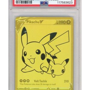 Pikachu V SWSH145 PSA 9