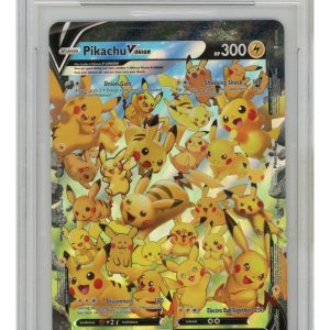 Pikachu V-UNION SWSH139 JUMBO Kort PSA 10