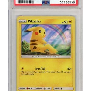 Pikachu Water Web Holo 28/73 PSA 8