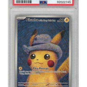 Pikachu with Grey Felt Hat SVP085 PSA 10