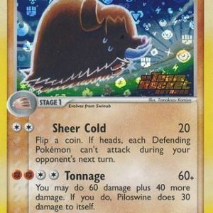 Piloswine - 13/109 - Reverse