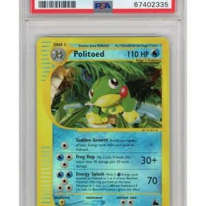 Politoed 25/144 Reverse Foil PSA 9