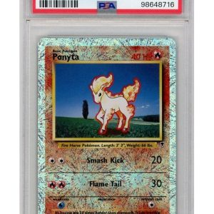 Ponyta - 87/110 - Reverse Foil - PSA 9