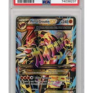 Primal Groudon EX 151/160 PSA 6
