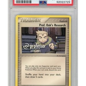 Prof. Oak's Research - Professor Program 2004-2005 Stamp - 98/112 - PSA 9