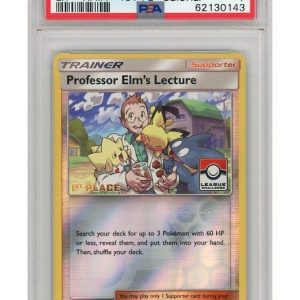 Professor Elm's Lecture 1st Place Stamp 188a/214 Reverse Foil PSA 7