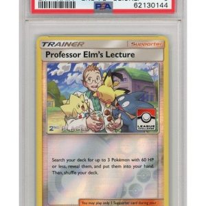 Professor Elm's Lecture 2nd Place Stamp 188a/214 Reverse Foil PSA 9