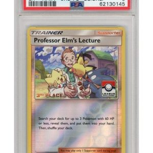 Professor Elm's Lecture 3rd Place Stamp 188a/214 Reverse Foil PSA 9