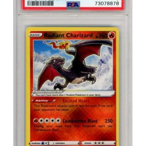 Radiant Charizard 020/159 PSA 8