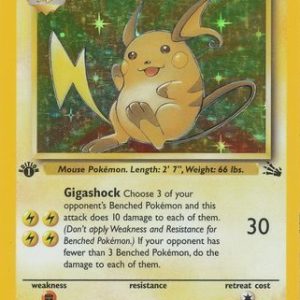 Raichu - 14/62 - 1st Edition (Holo)