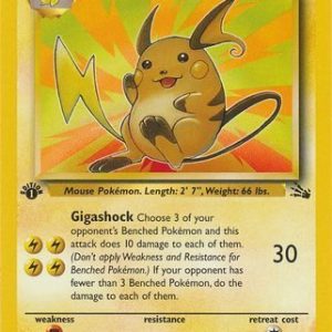 Raichu - 29/62 - 1st Edition