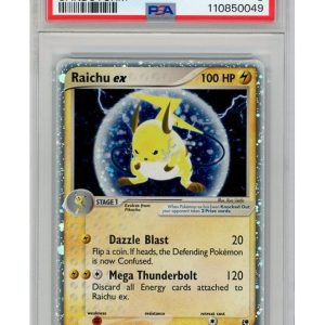Raichu ex - 98/100 - PSA 9