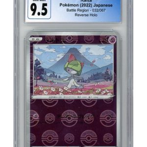 Ralts 032/067 Reverse Foil CGC 9.5