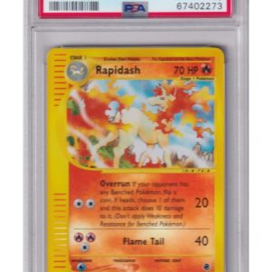 Rapidash 62/165 Reverse Foil PSA 10