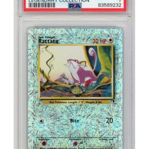 Rattata 89/110 Reverse Foil PSA 7
