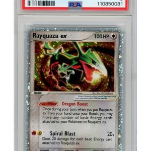 Rayquaza ex 102/107 PSA 8