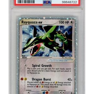 Rayquaza ex 97/97 PSA 9