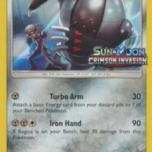 Registeel - SM75 (Prerelease) - Pokemon Sun & Moon promo