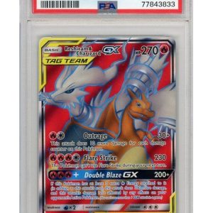 Reshiram & Charizard GX 194/214 PSA 9