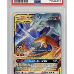 Reshiram & Charizard GX 20/214 PSA 10