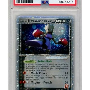 Rocket's Hitmonchan ex 98/109 PSA 9