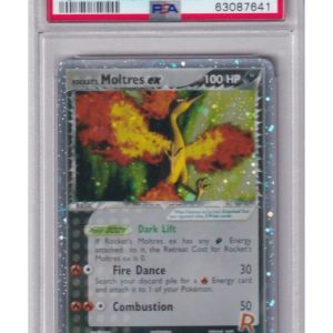 Rocket's Moltres ex 100/109 PSA 10